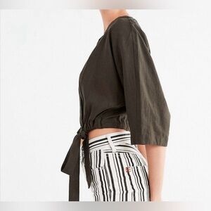 Urban Outfitters Kimmy Wrap Top Size XS